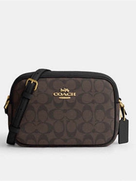 Coach Other - COACH MINI JAMIE CAMERA CROSSBODY BAG BROWN/BLACK